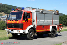 Herscheid - Blaulichttag der Sauerländer Kleinbahn