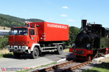 Herscheid - Blaulichttag der Sauerländer Kleinbahn